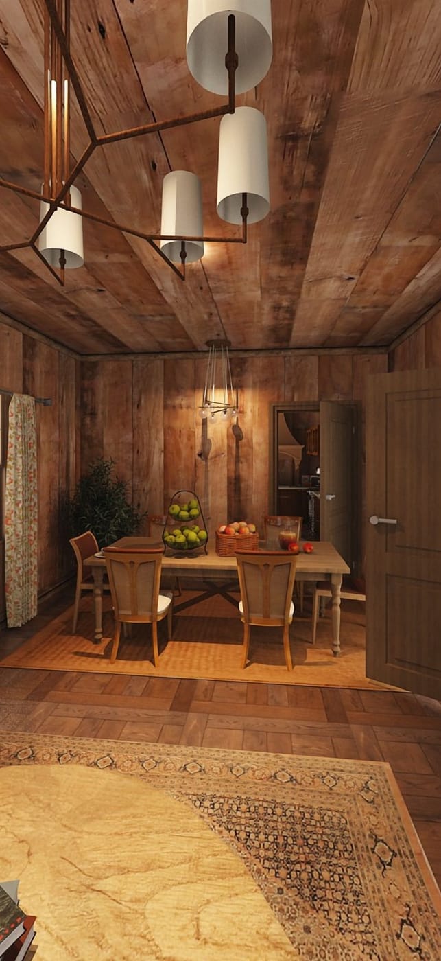 Traditional dining room