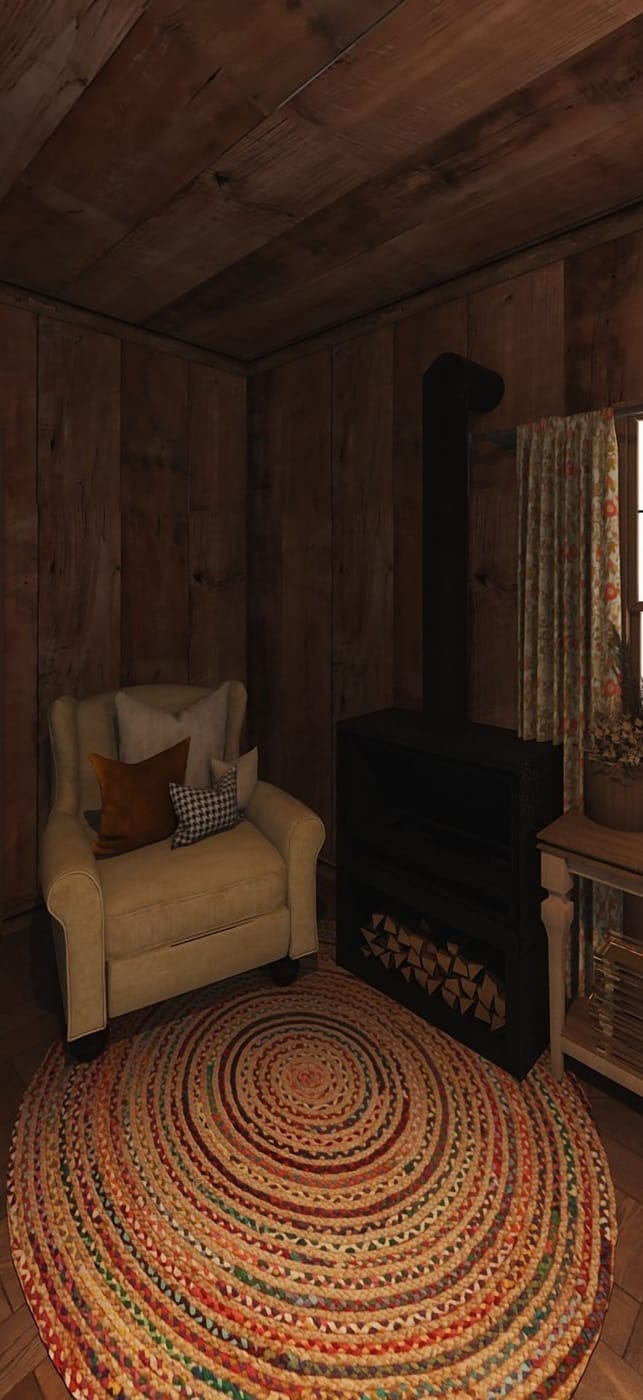 Traditional living room