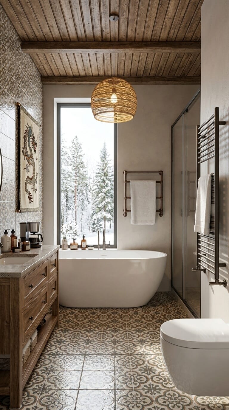 Farmhouse bathroom