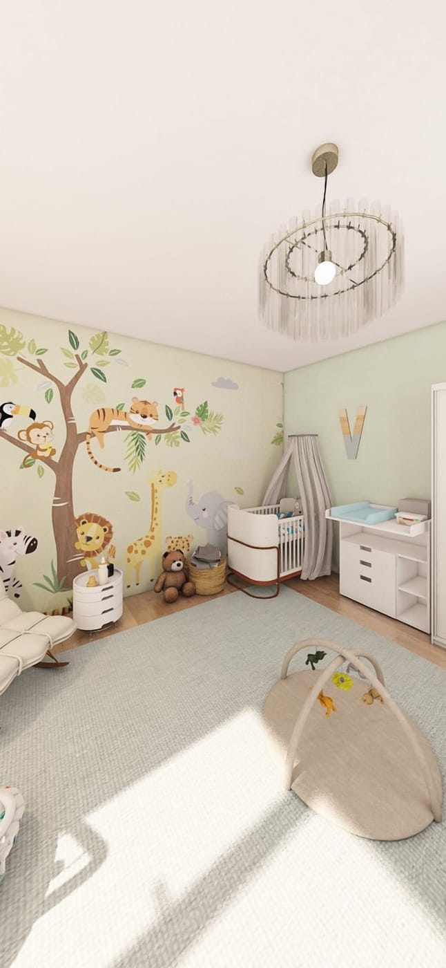 Scandinavian kids room