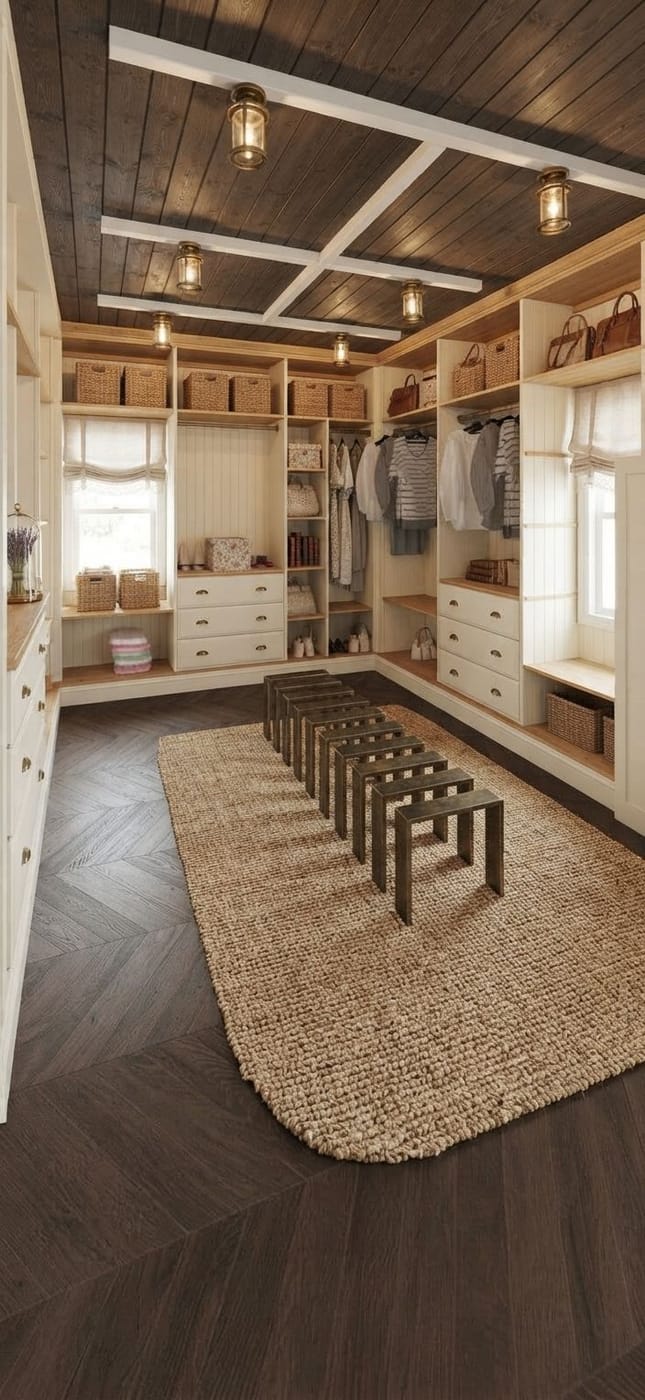 Traditional closet