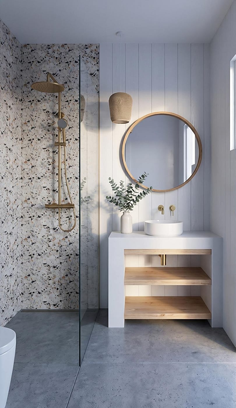 Scandinavian bathroom