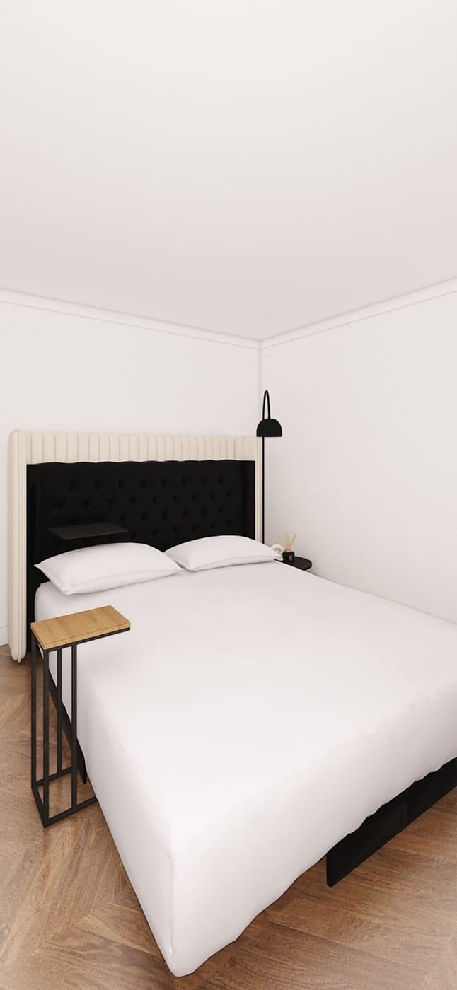 Mid-century bedroom