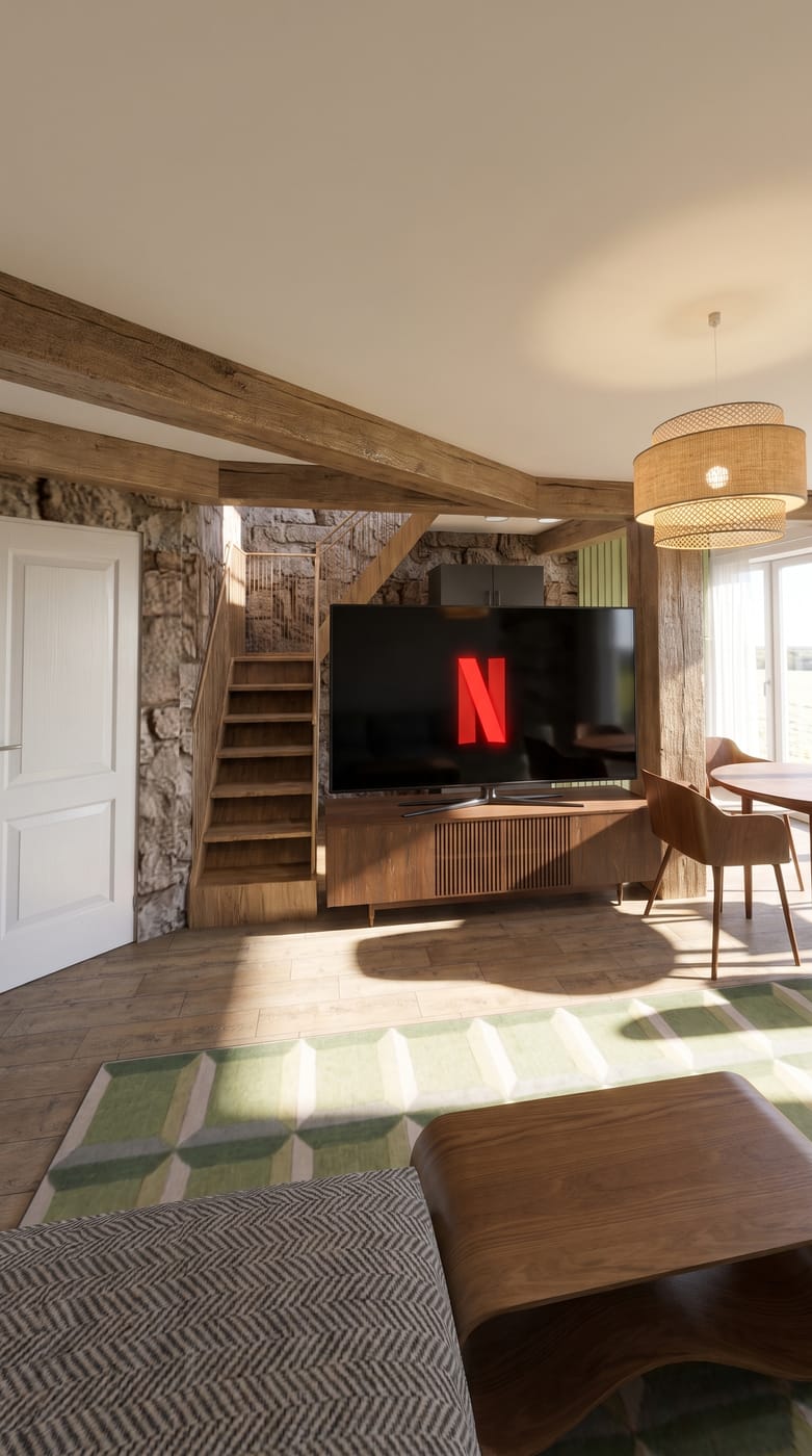 Industrial living room