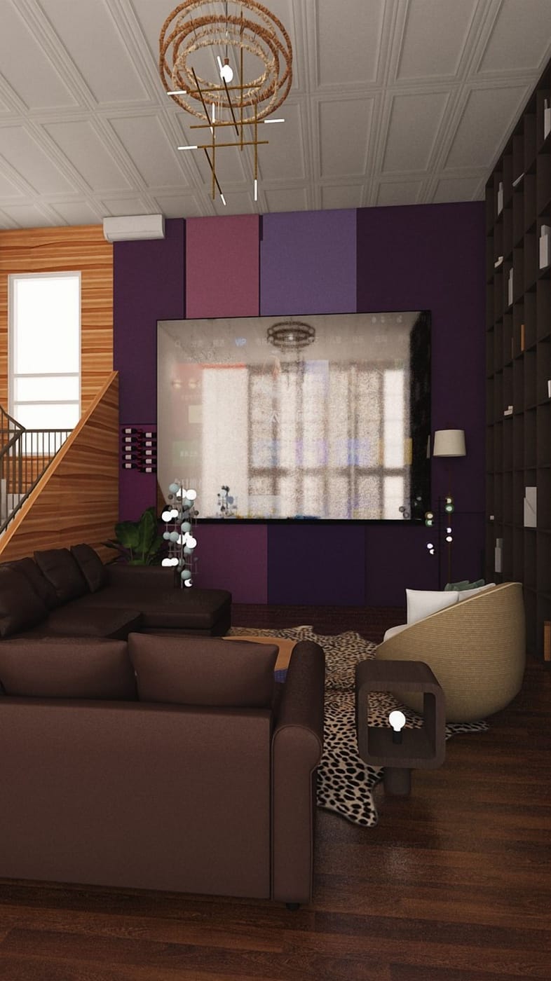 Contemporary living room
