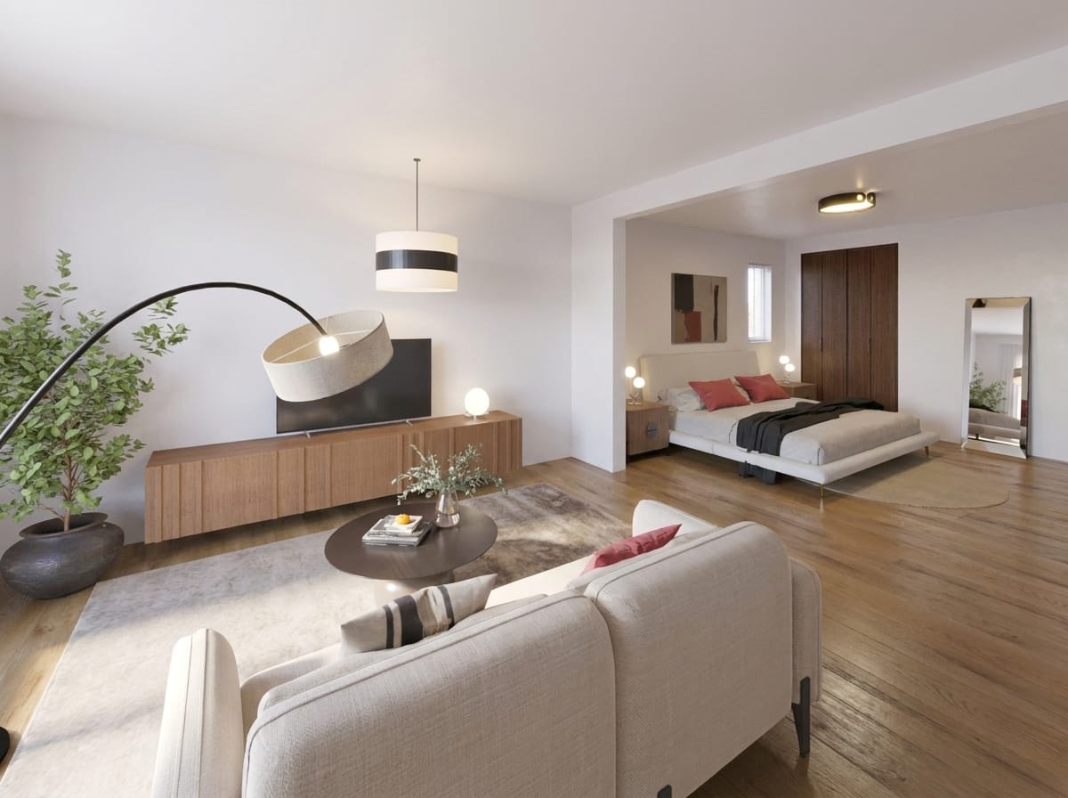 Contemporary living room