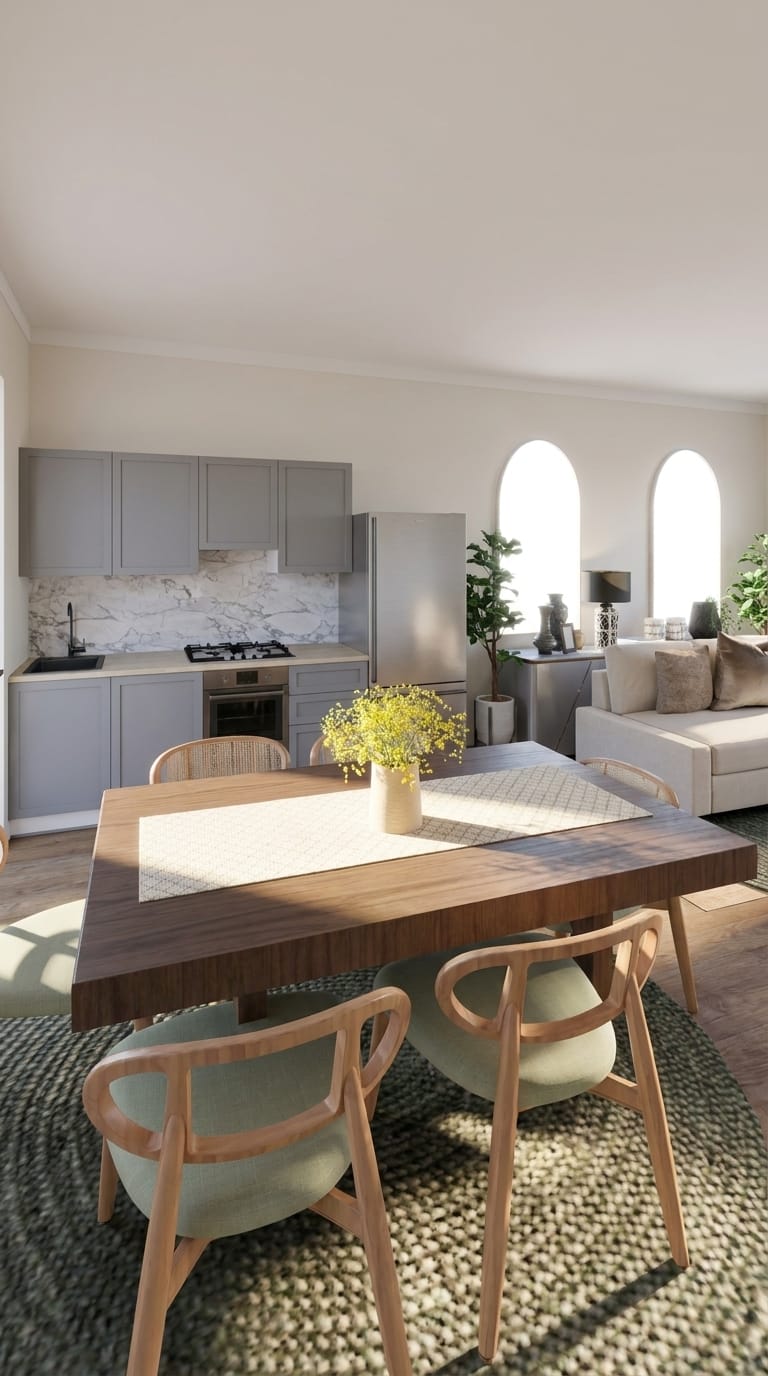 Scandinavian dining room