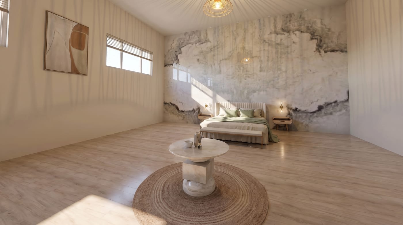 Scandinavian bedroom