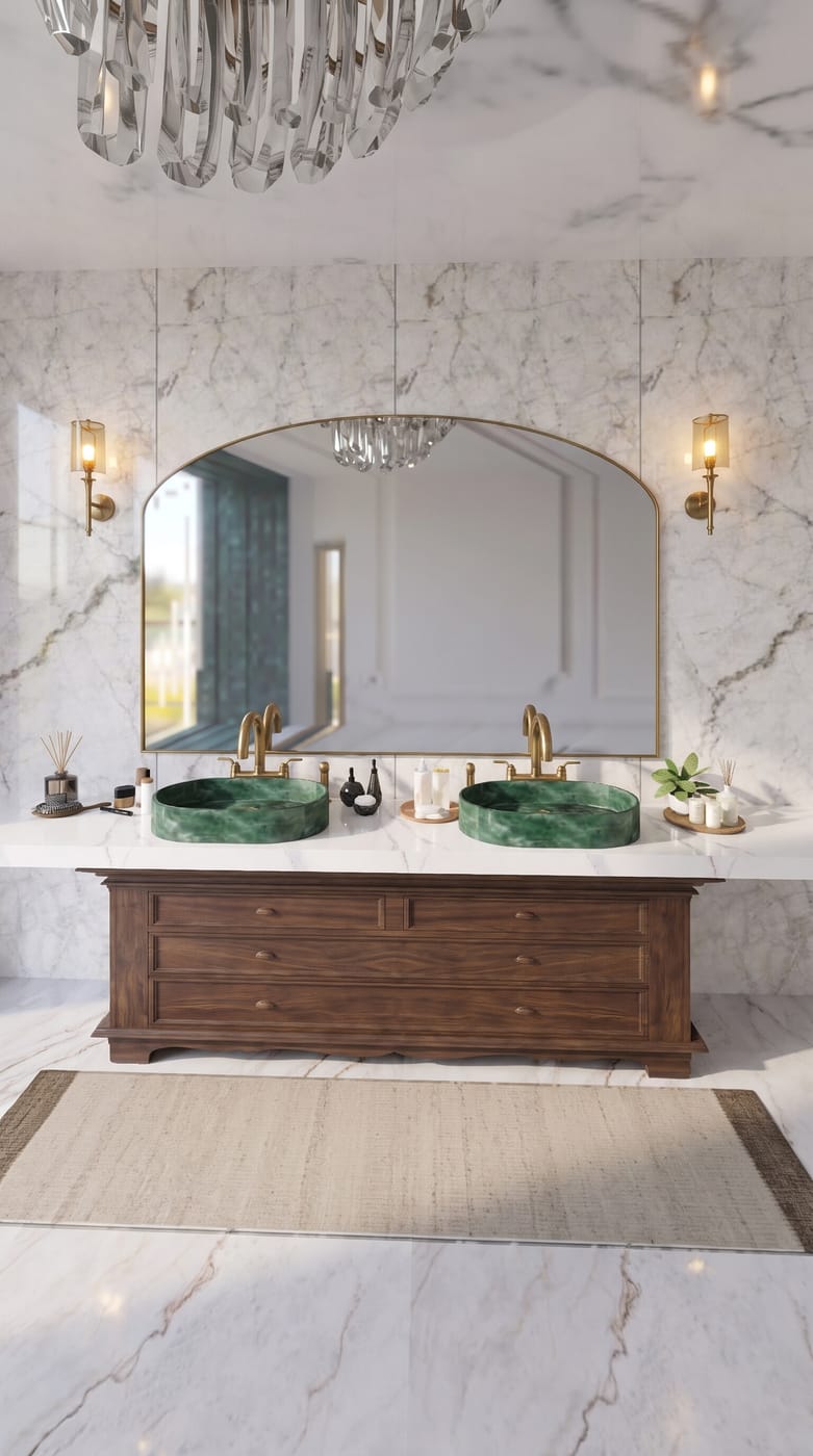 Contemporary bathroom