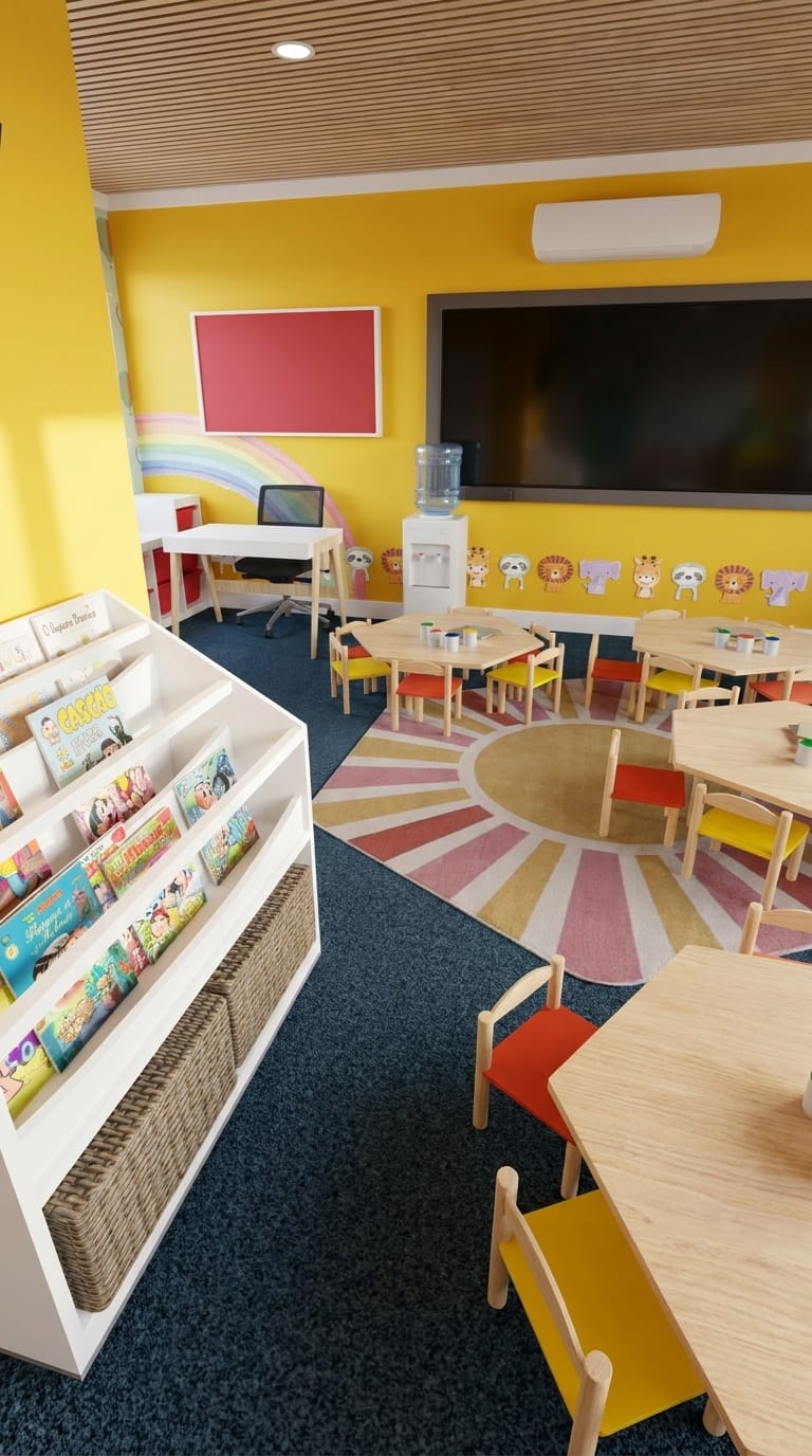 Contemporary kids room