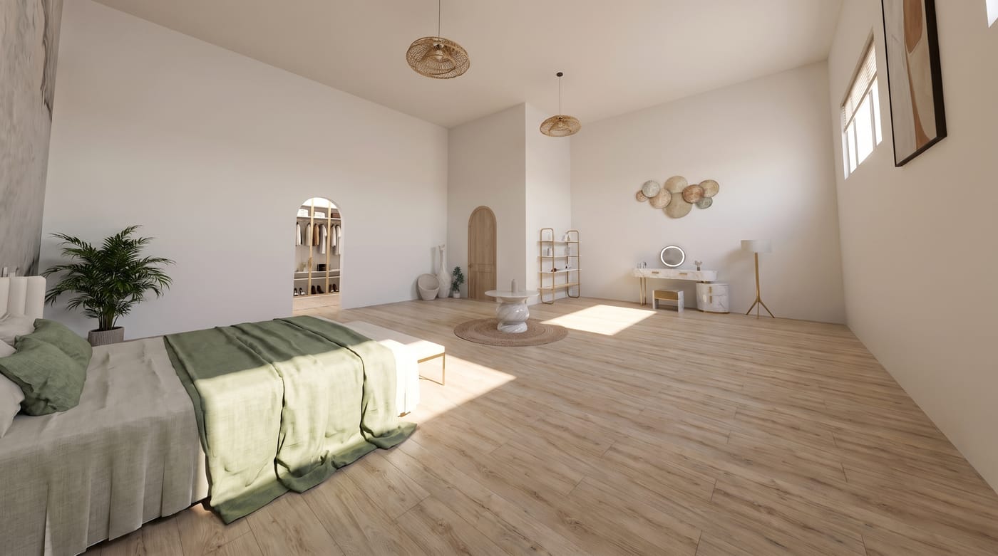 Scandinavian bedroom