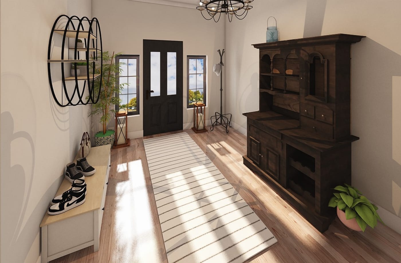 Farmhouse hall