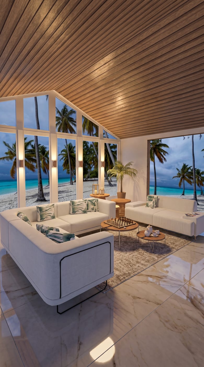 Coastal living room