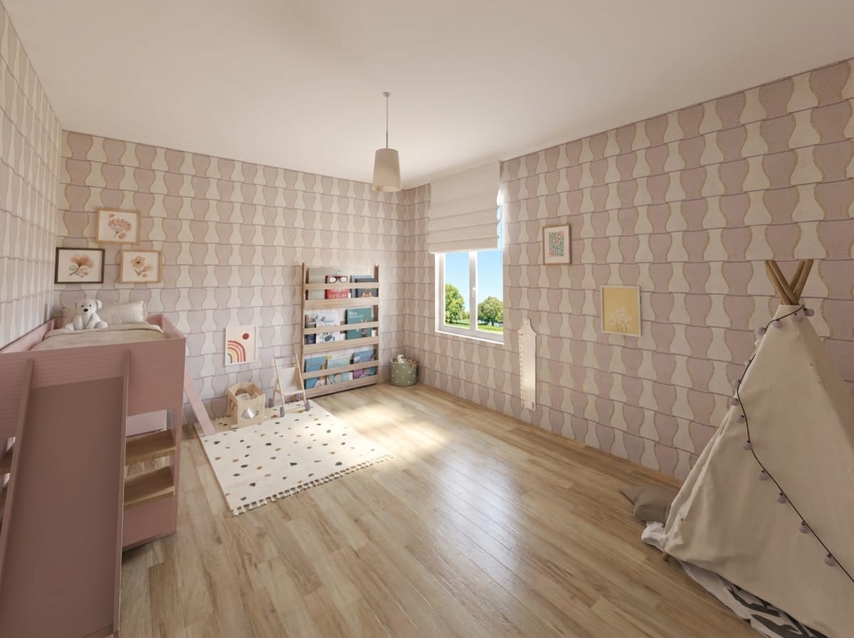 Scandinavian kids room
