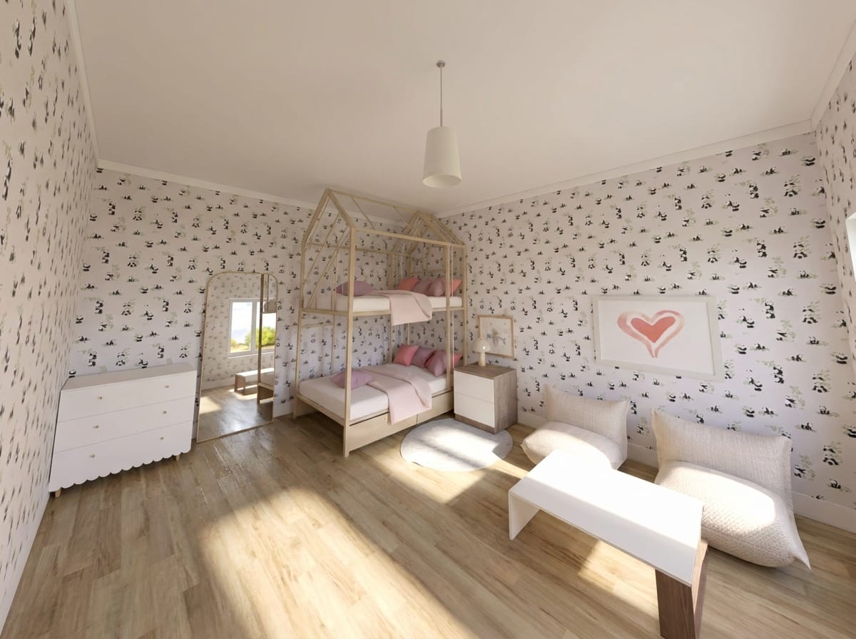 Scandinavian kids room