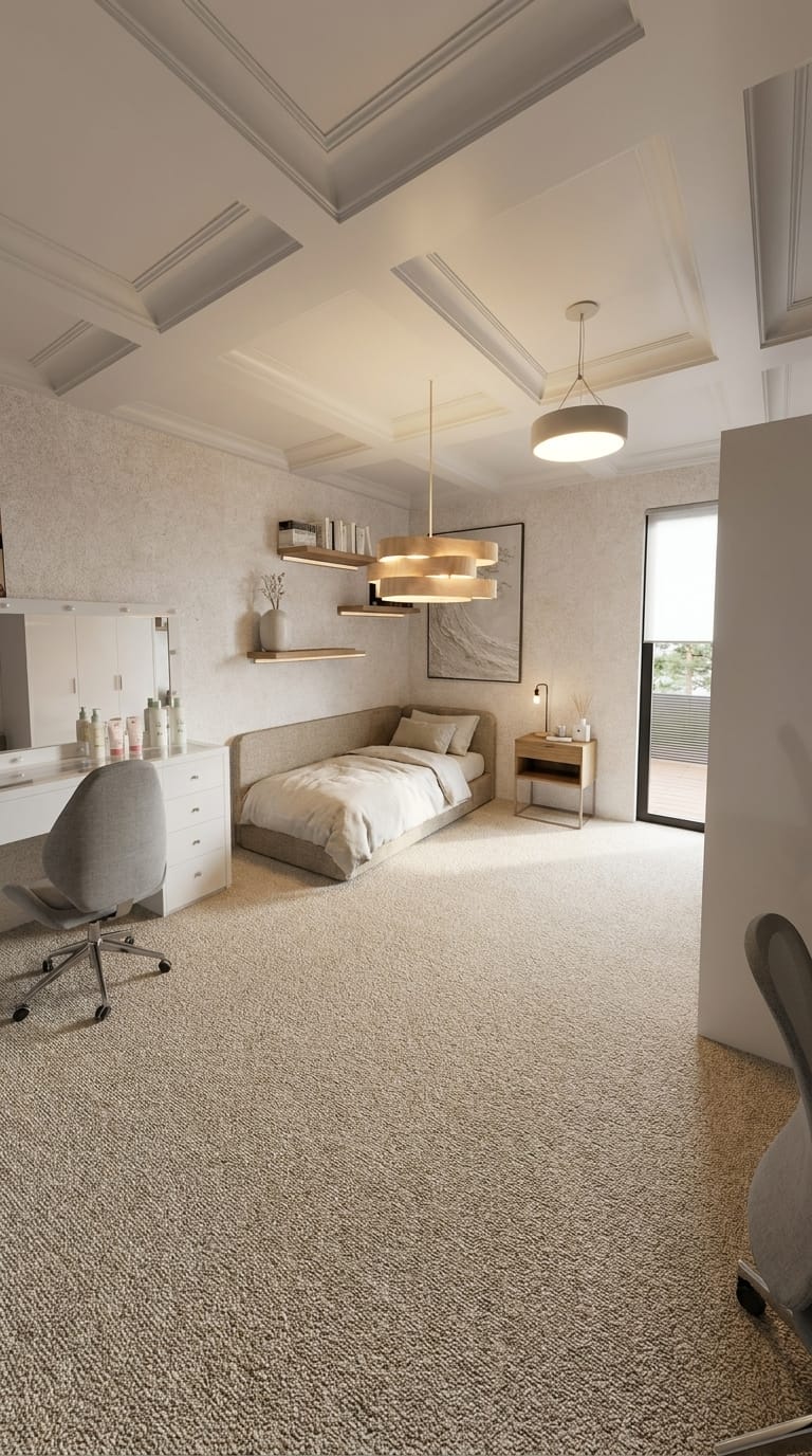 Mid-century bedroom