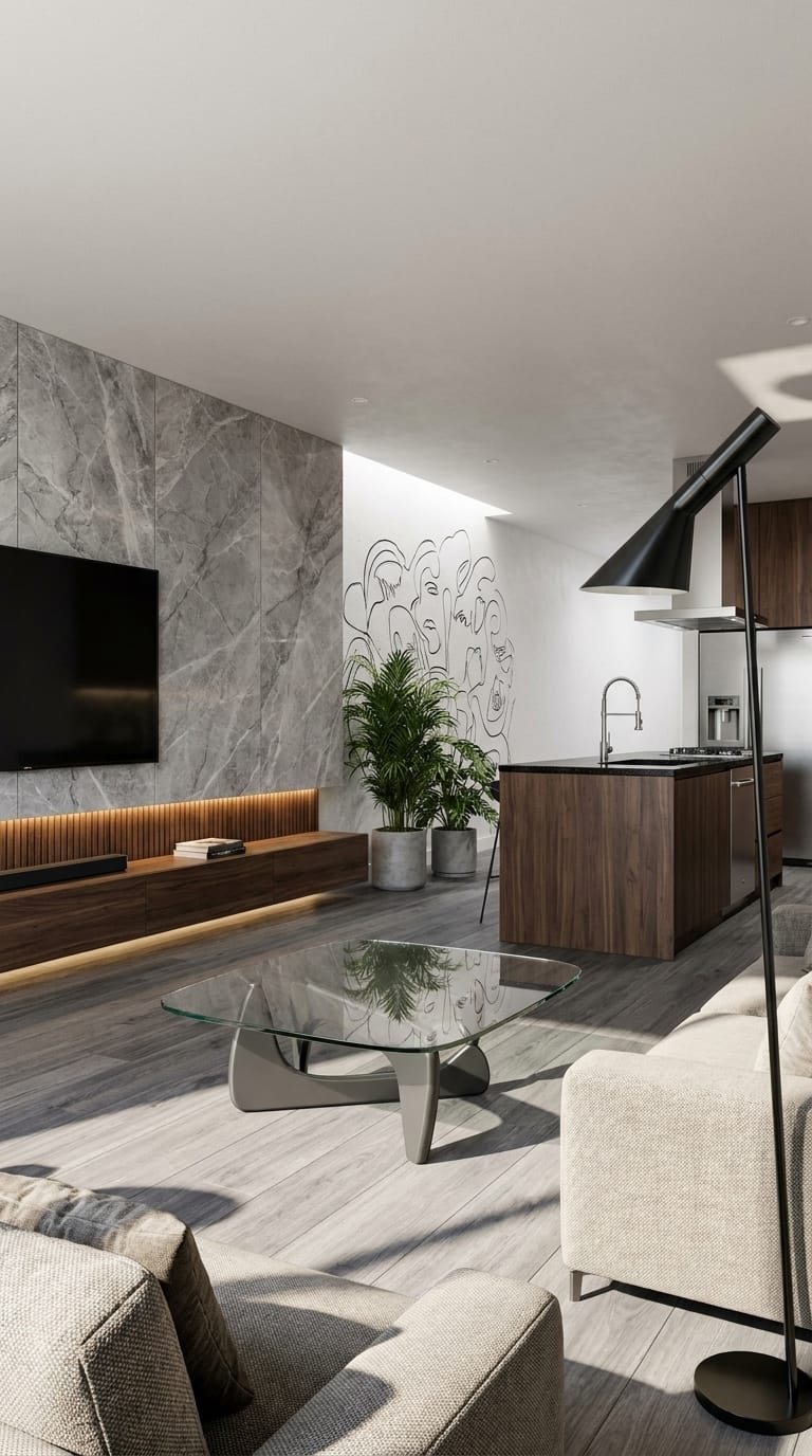 Contemporary living room