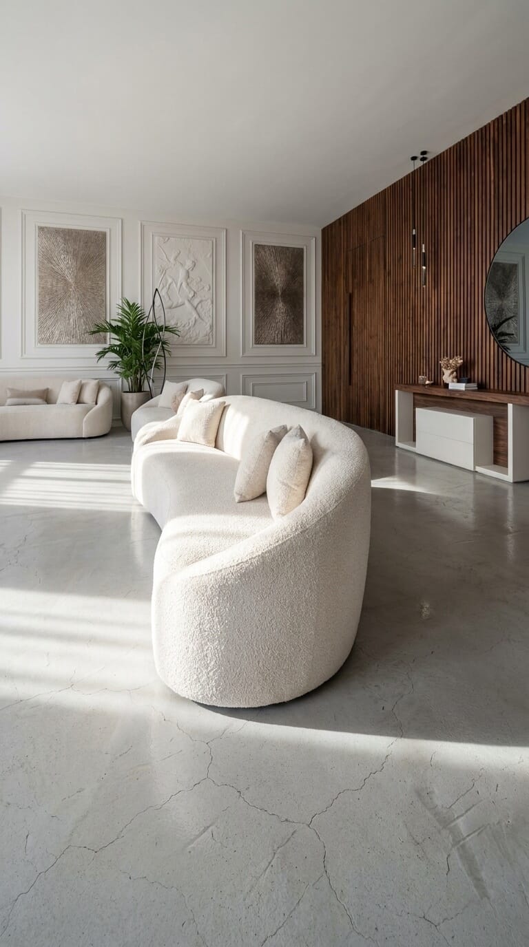 Mid-century living room