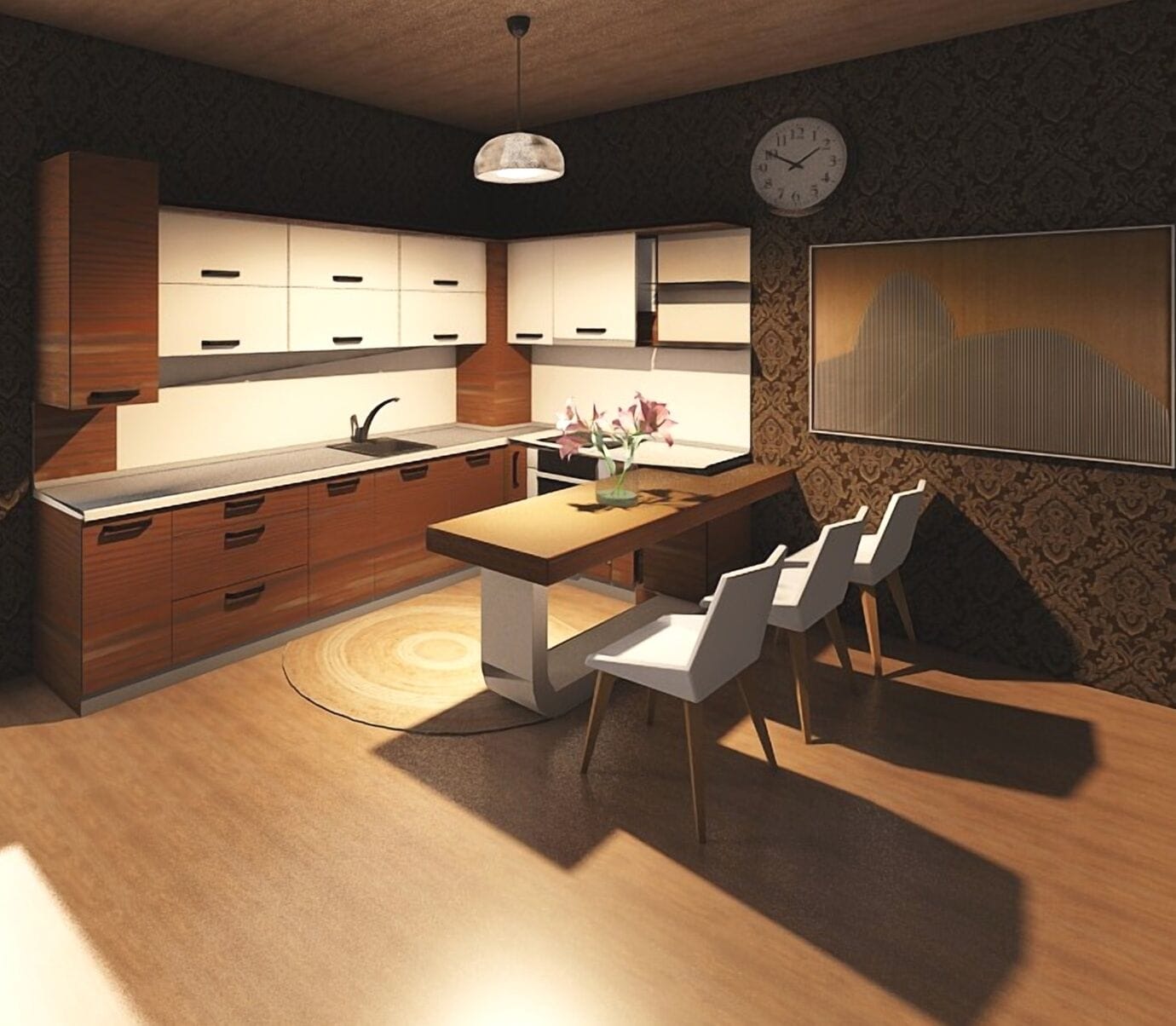 Mid-century kitchen