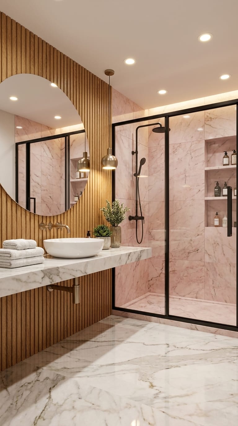 Mid-century bathroom