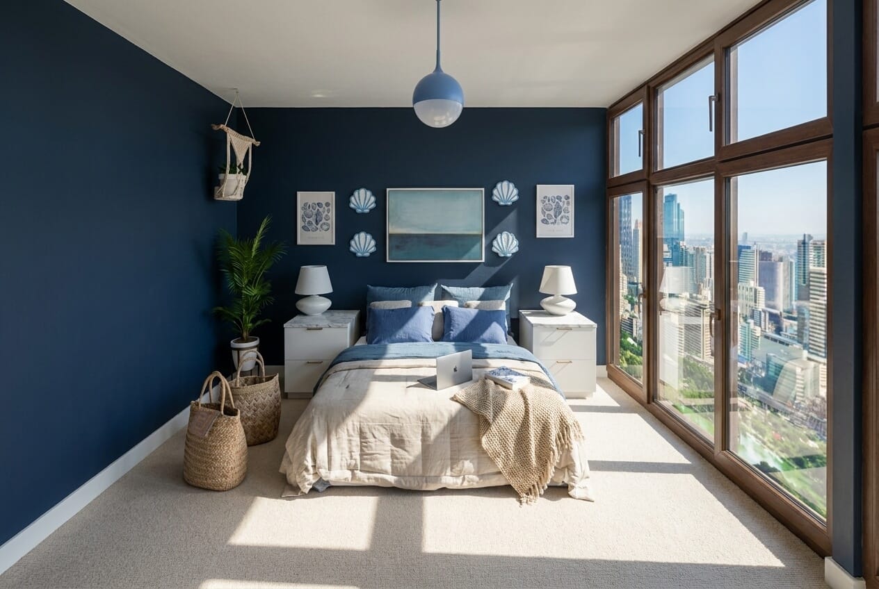 Coastal bedroom