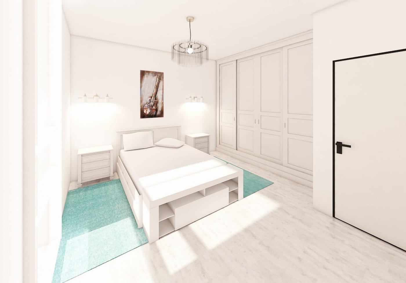 Scandinavian bedroom