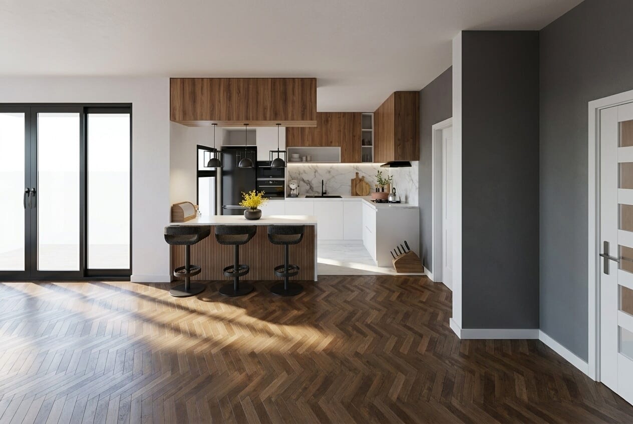 Mid-century kitchen