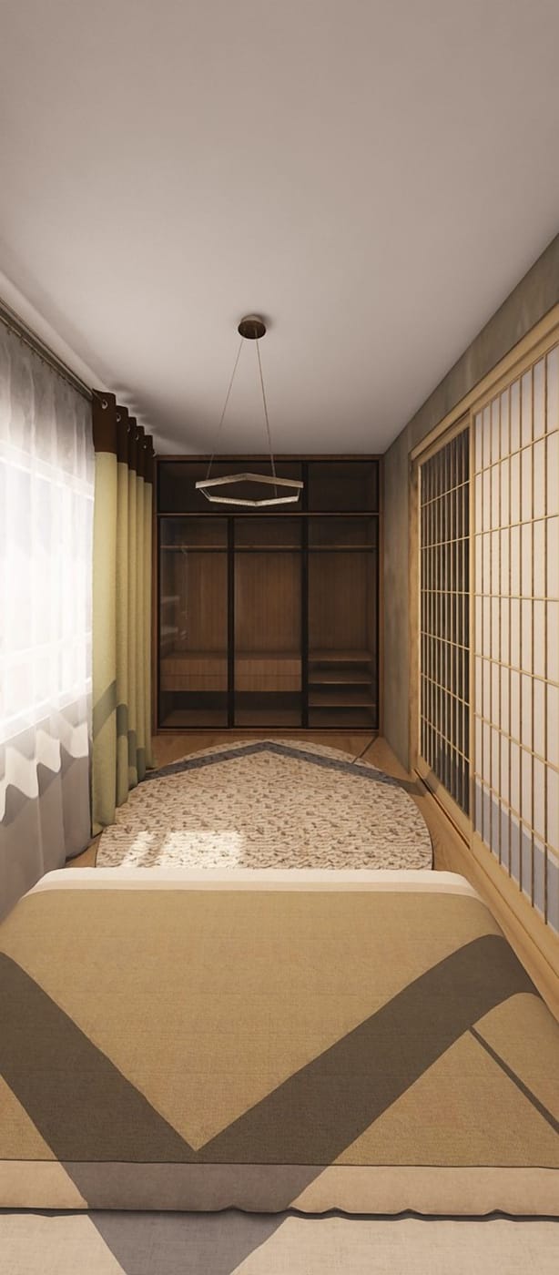 Japandi bedroom