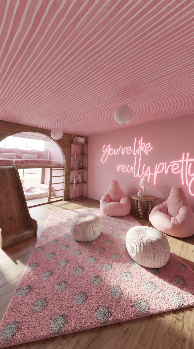 Boho kids room