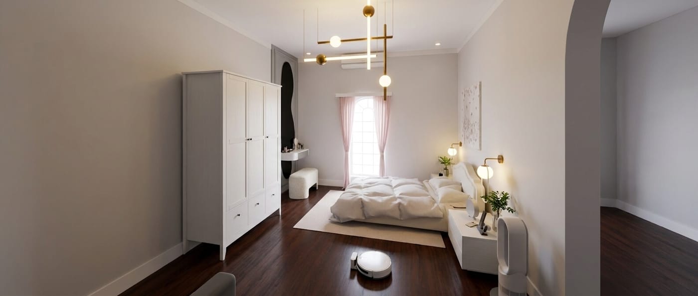 Scandinavian bedroom