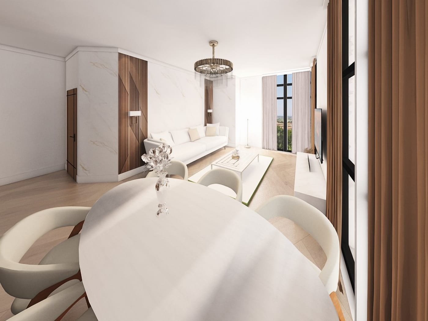 Contemporary living room