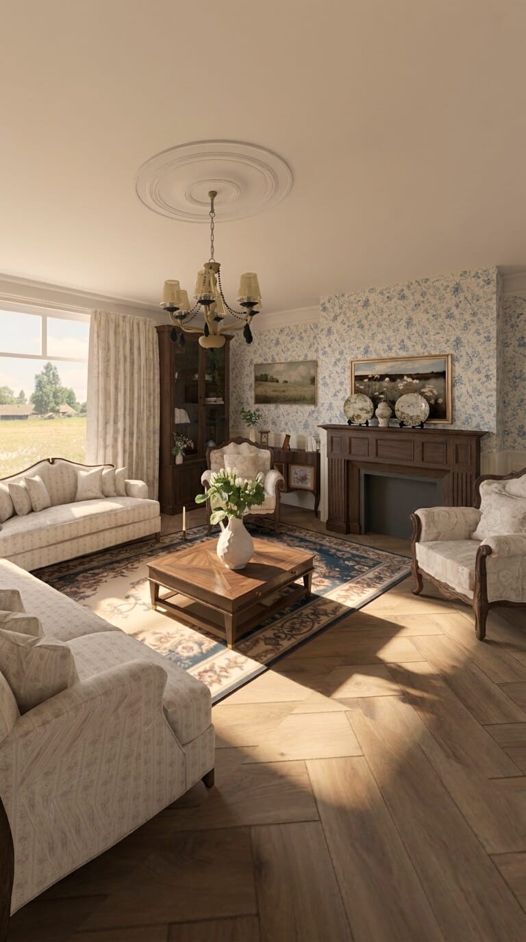 Traditional living room