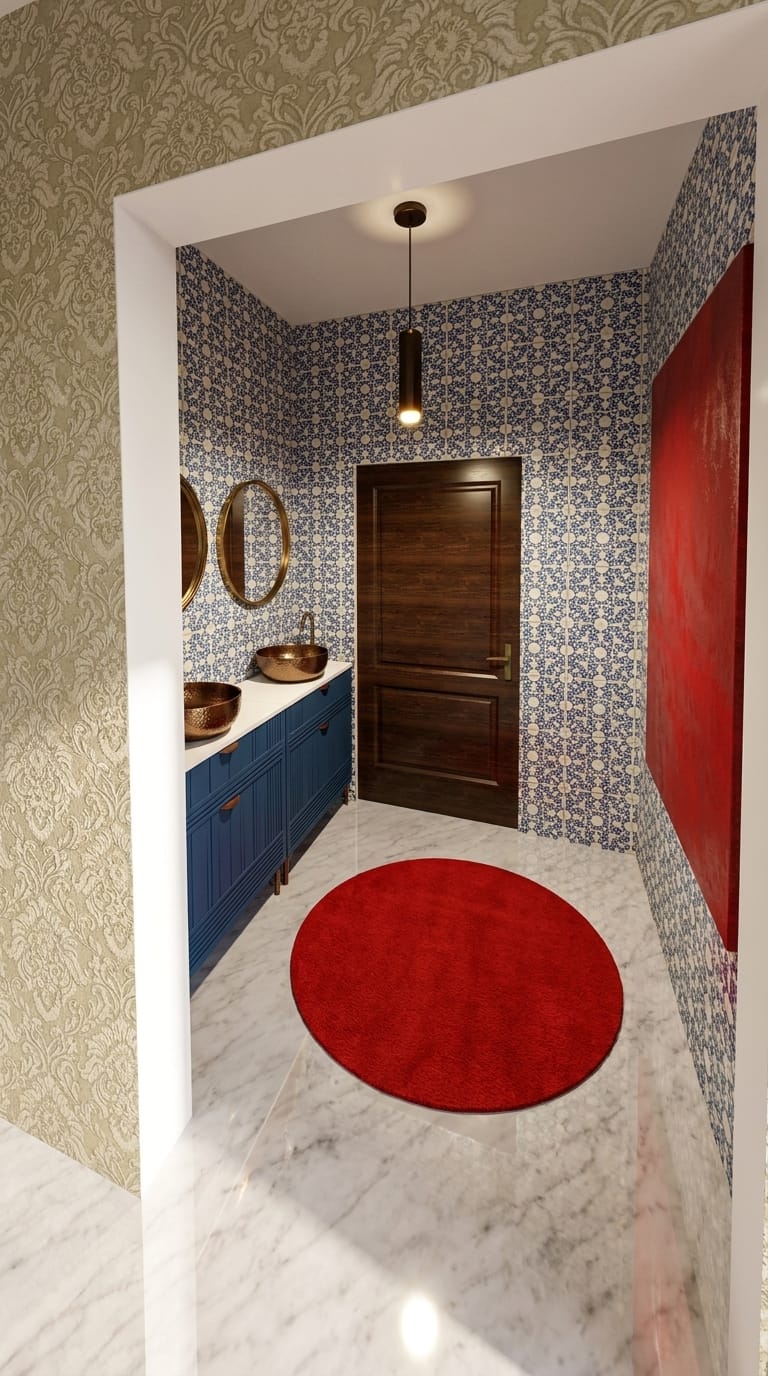 Eclectic hall
