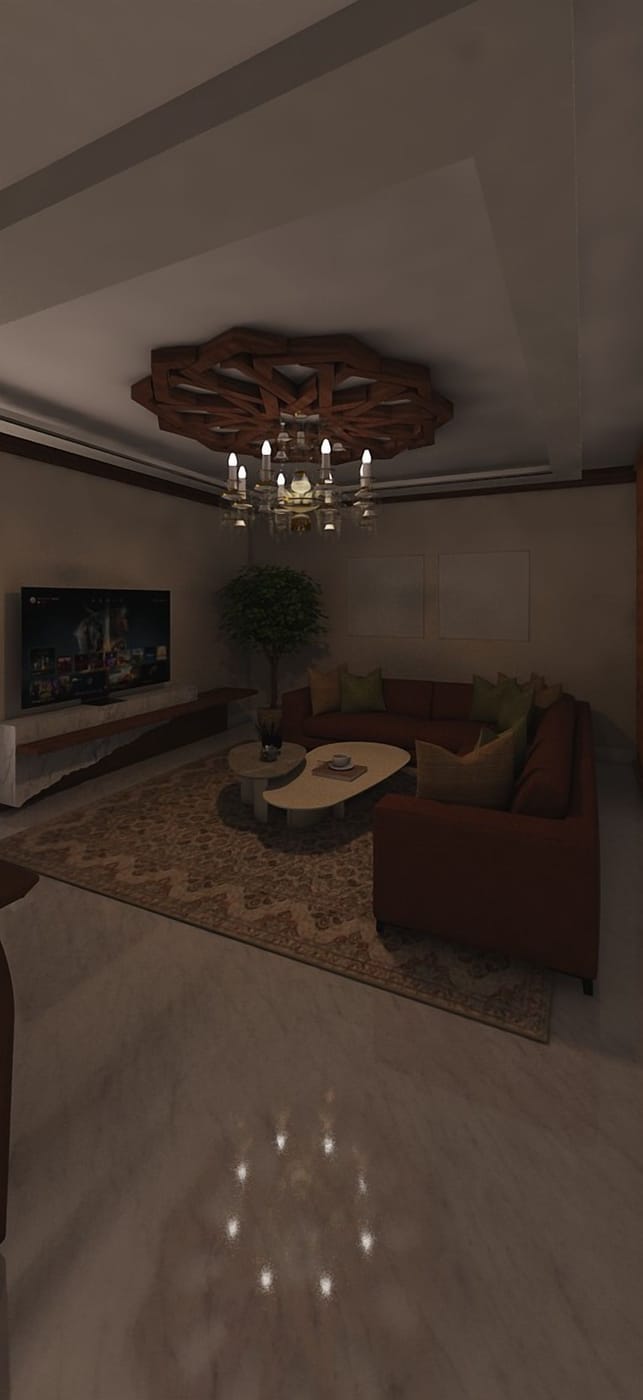 Mid-century hall