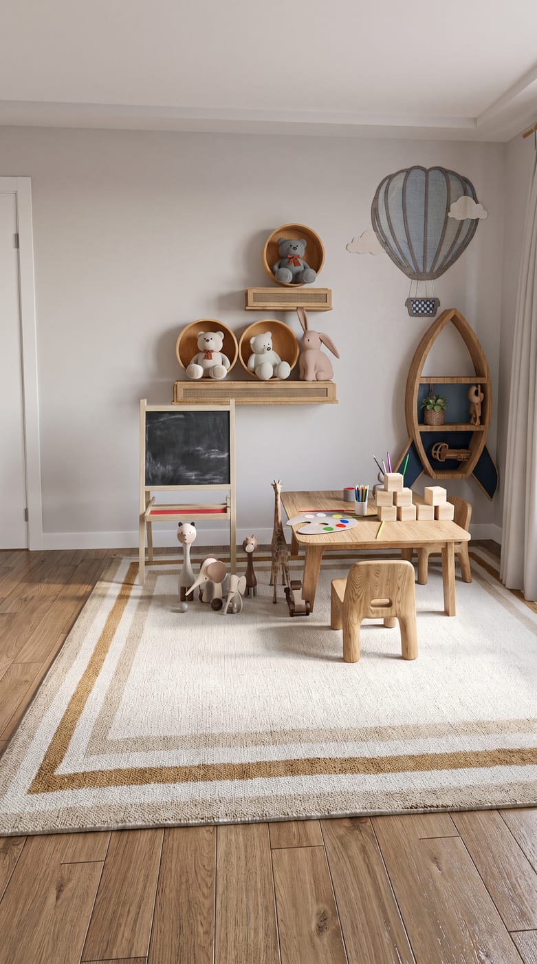 Scandinavian kids room