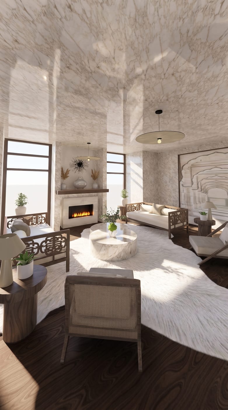 Contemporary living room