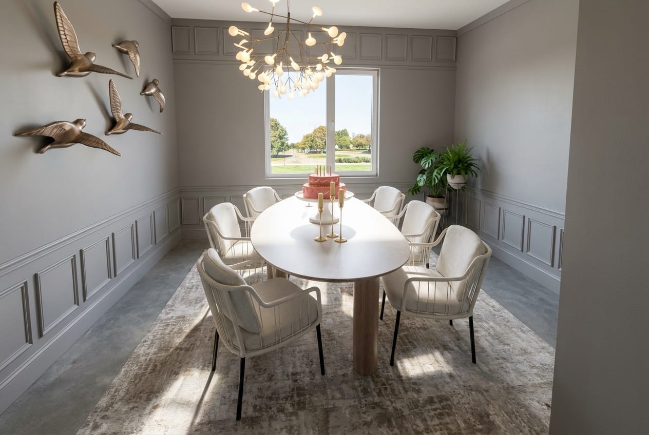 Contemporary dining room
