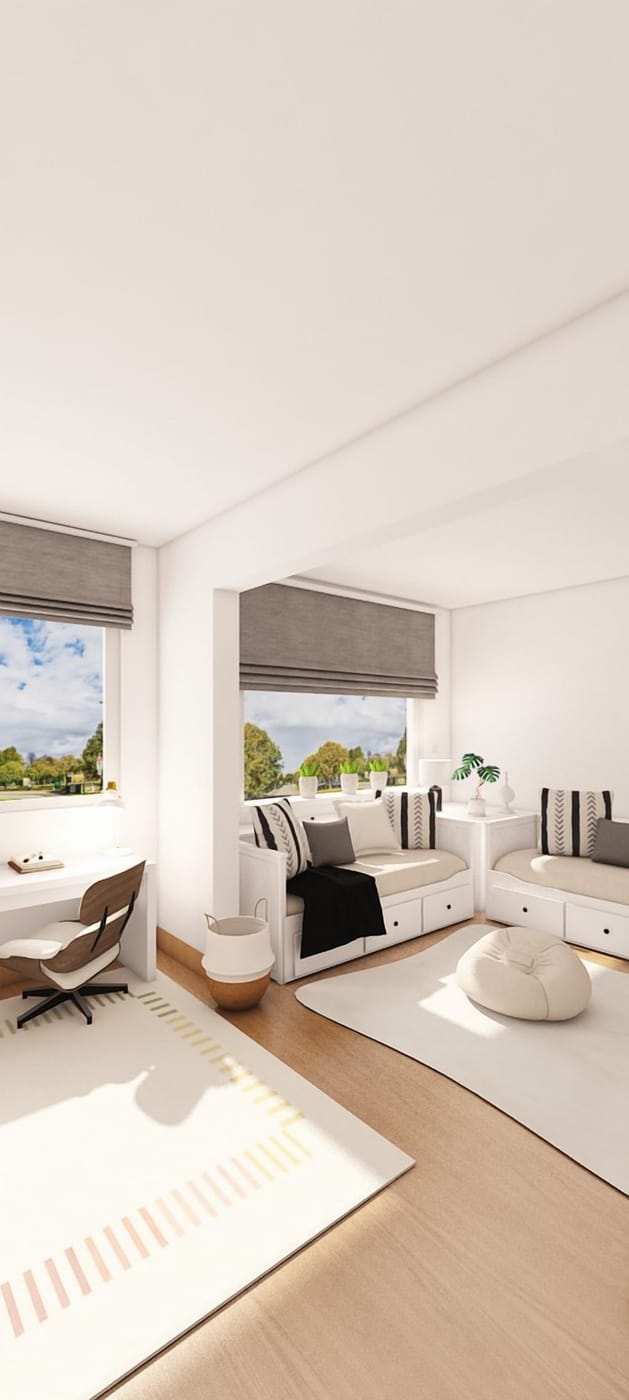 Scandinavian bedroom