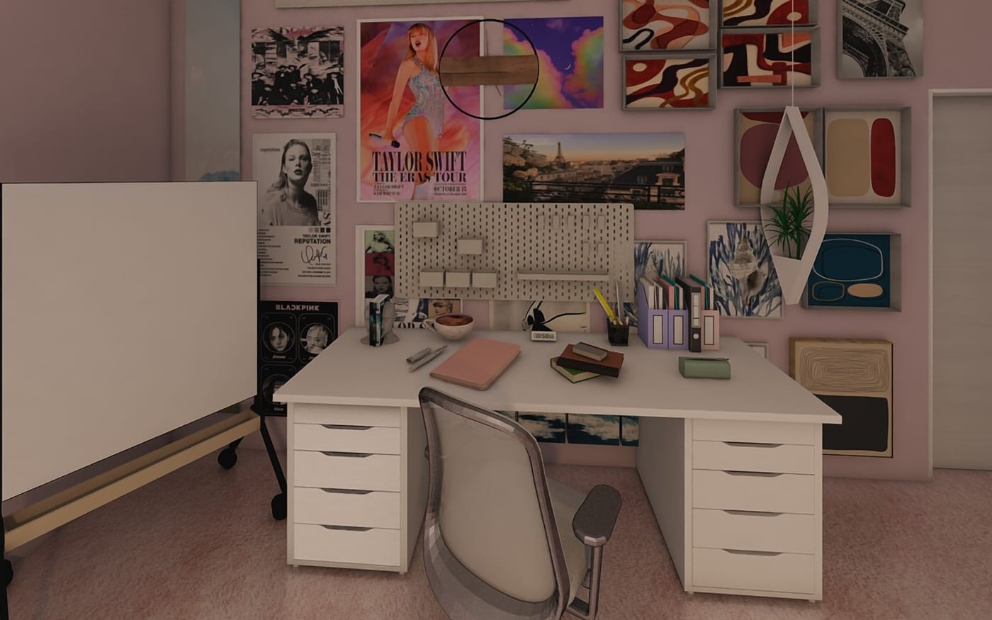 Traditional home office