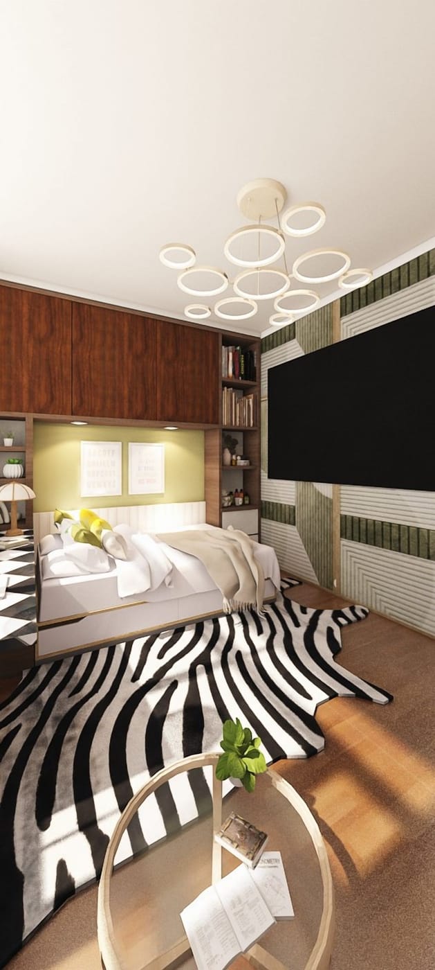 Contemporary bedroom