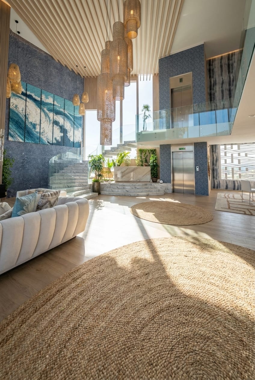 Mid-century living room