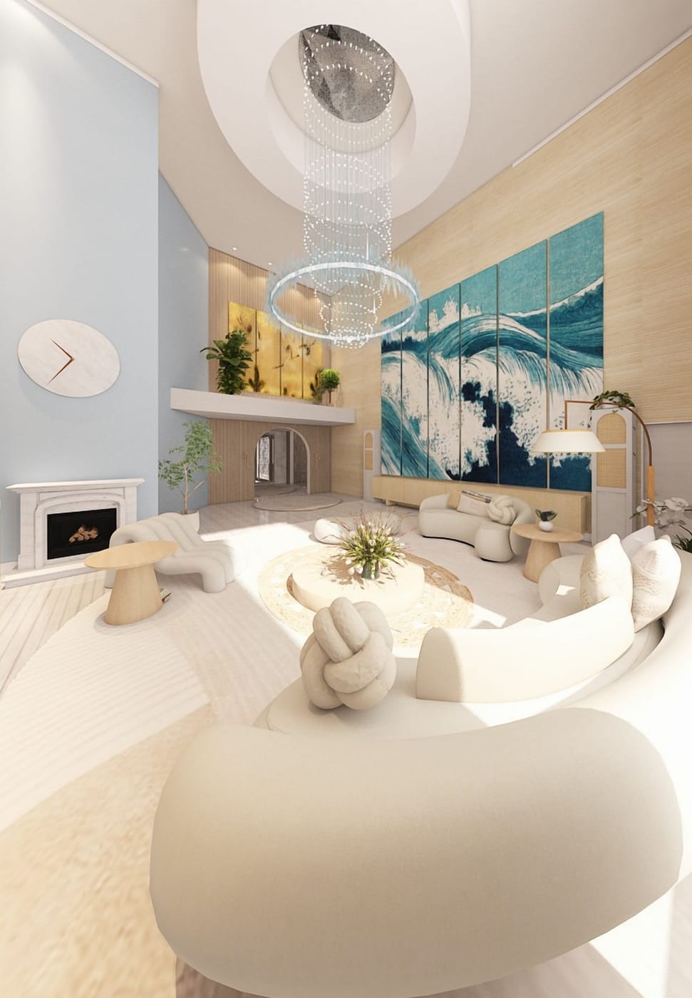 Contemporary living room
