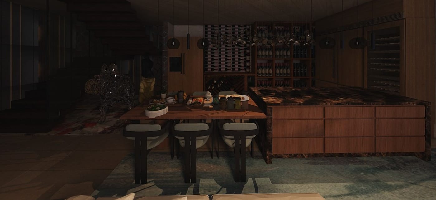 Mid-century kitchen