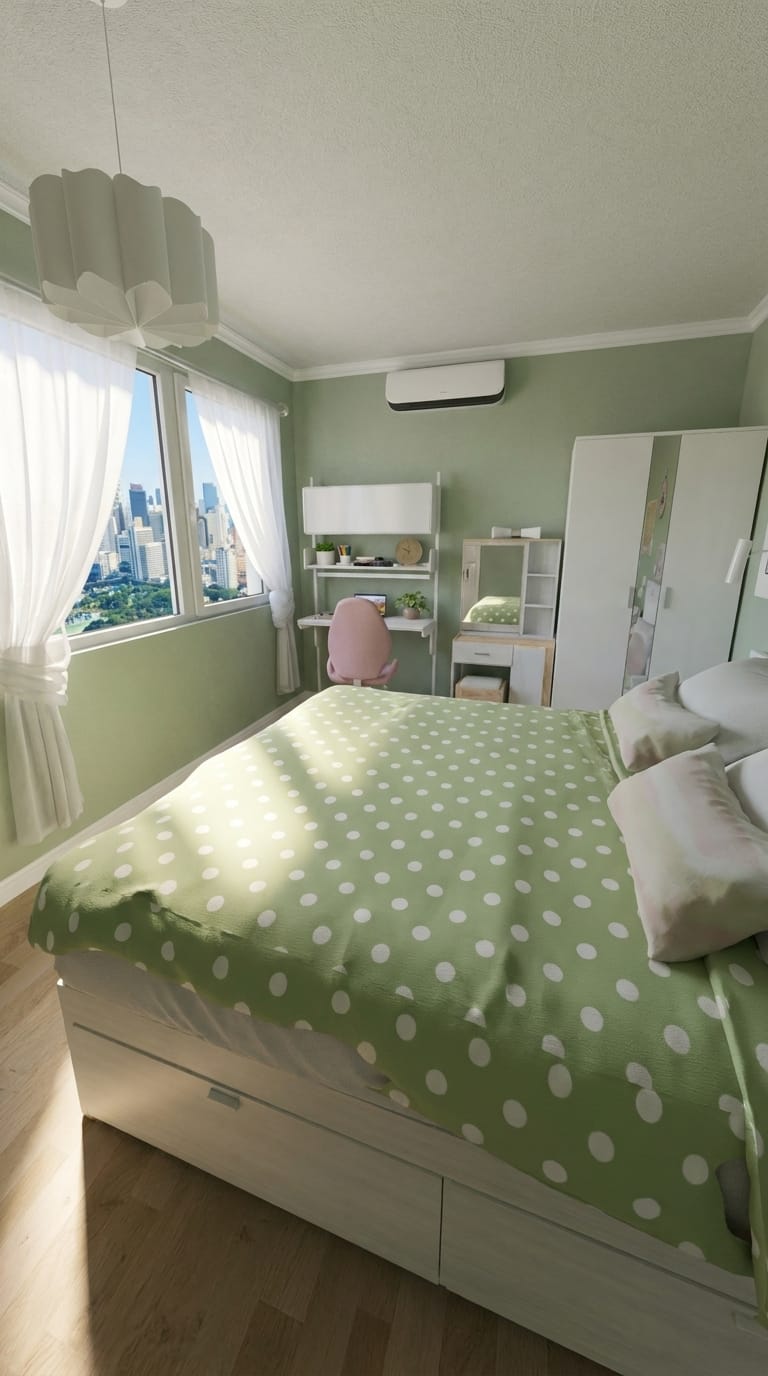 Scandinavian bedroom