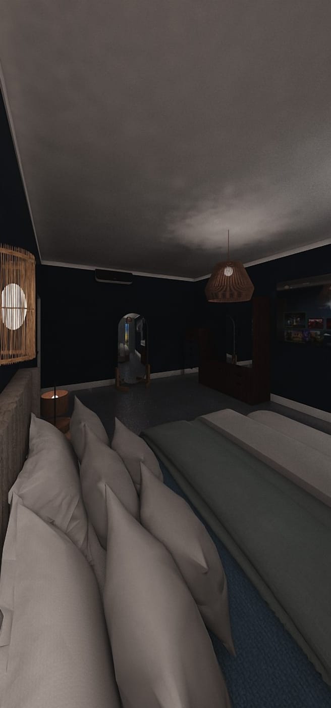 Contemporary bedroom