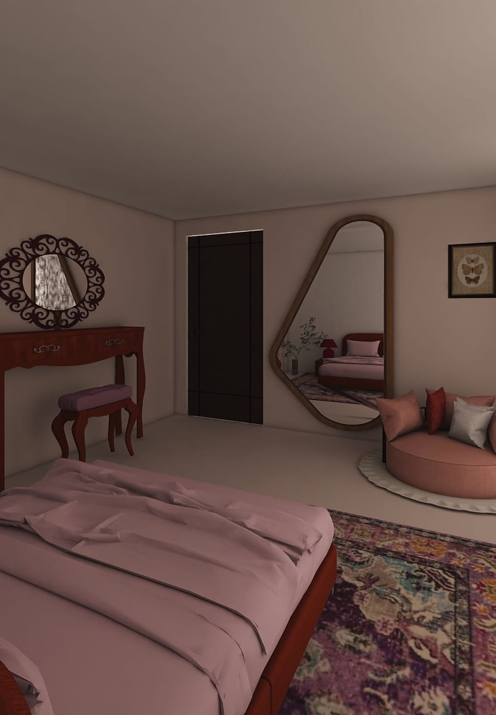 Traditional bedroom