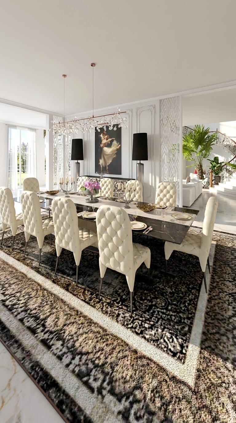 Traditional dining room
