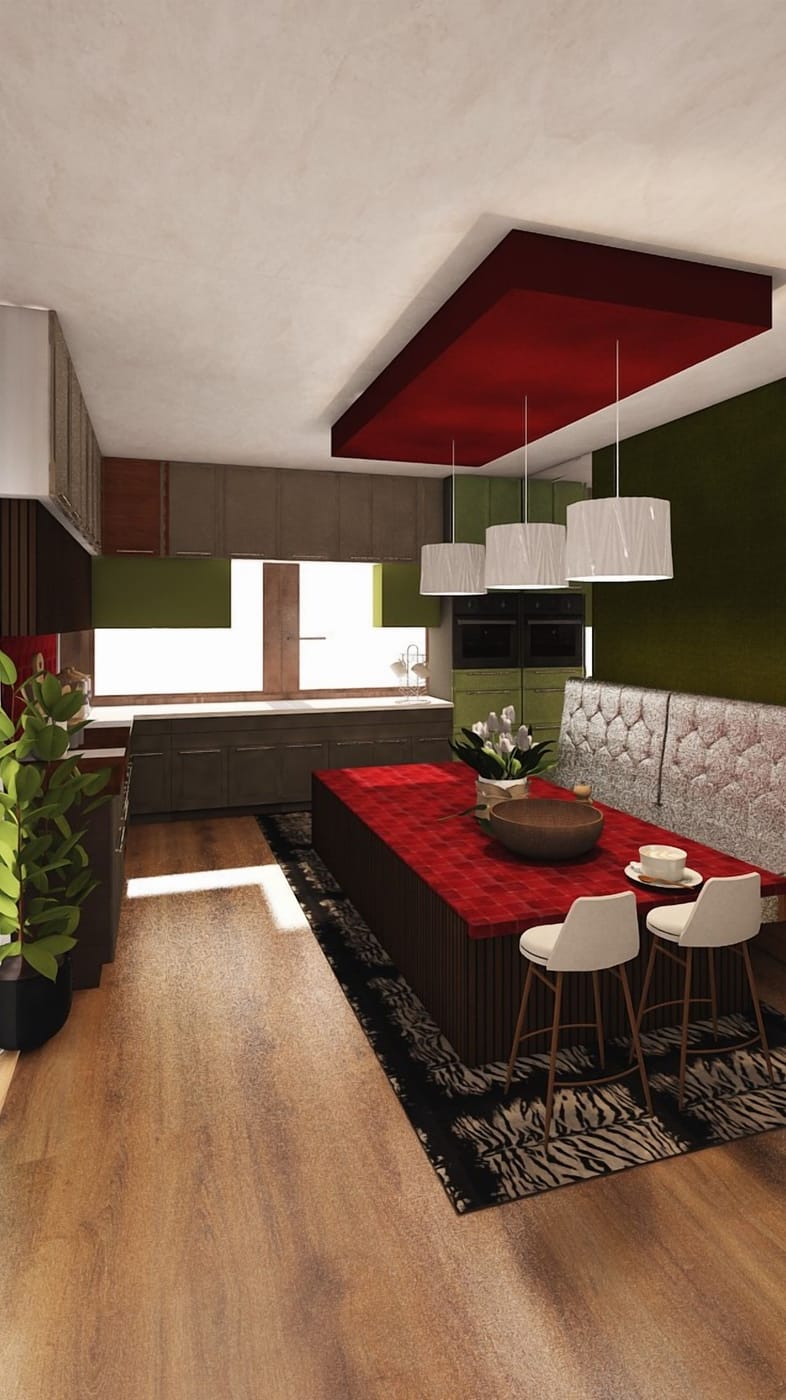 Eclectic kitchen