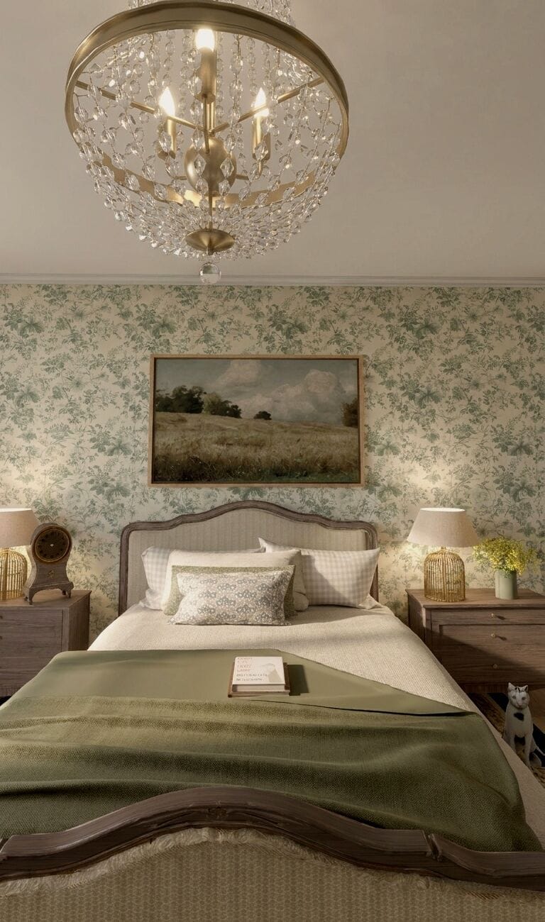 Traditional bedroom