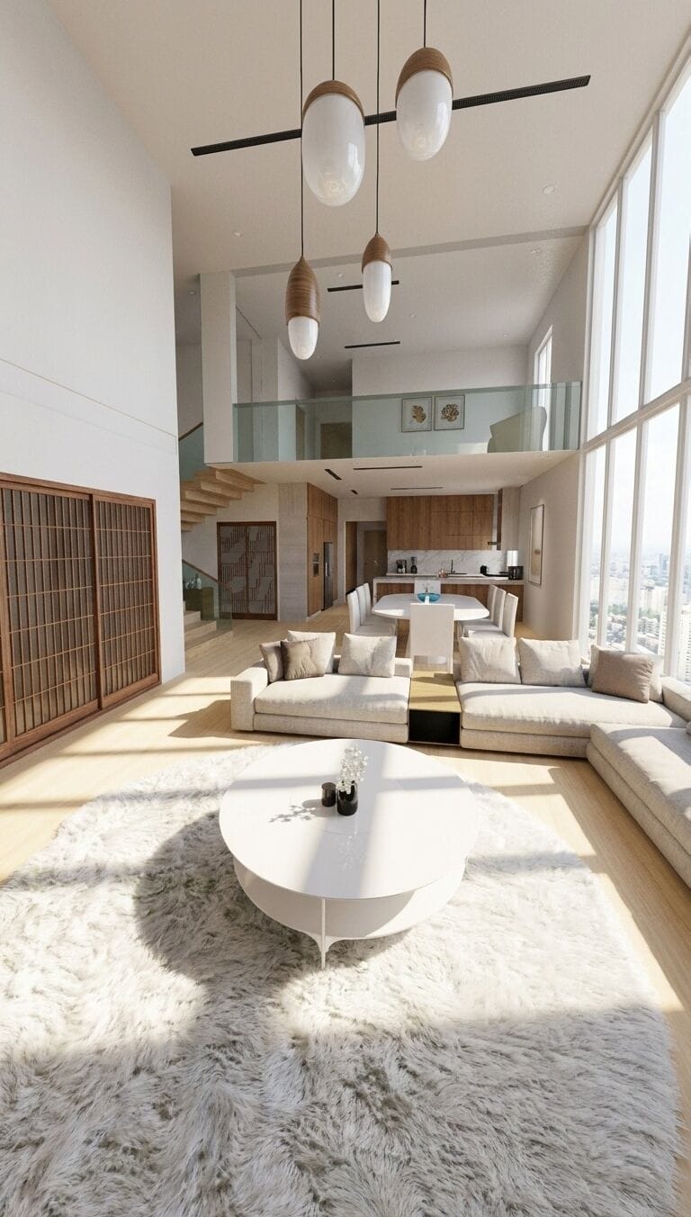 Mid-century living room